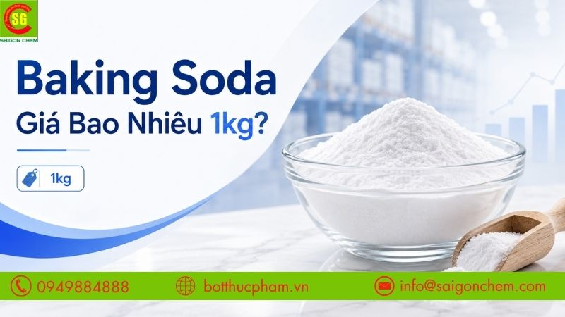 Baking Soda Giá Bao Nhiêu 1kg?